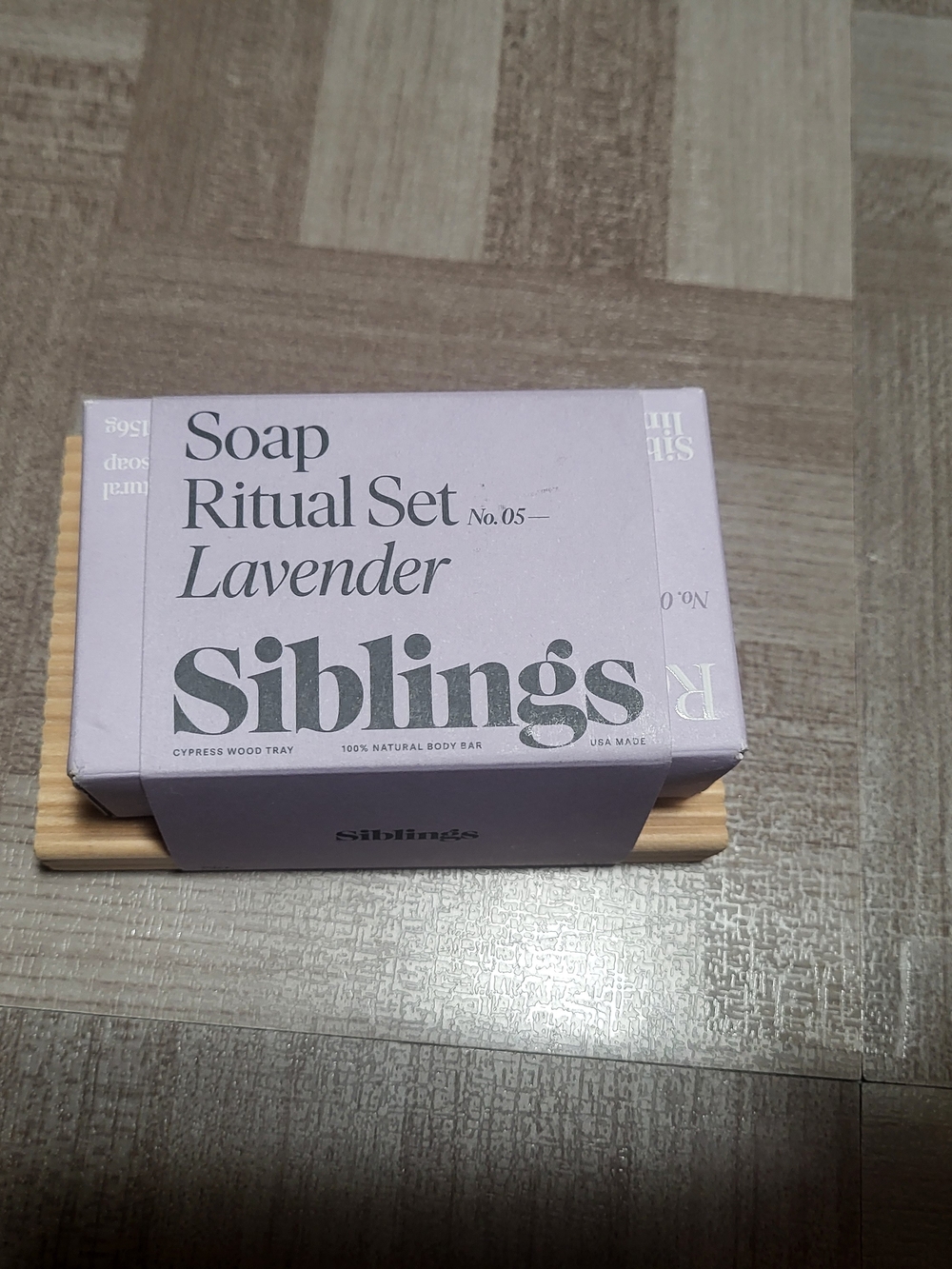 Siblings Lavender Soap Ritual Set - Lavender